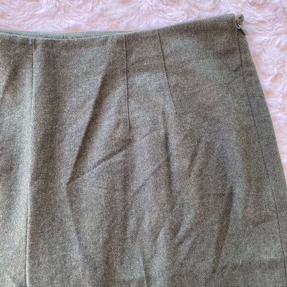 Vintage Etcetera Women's Wool Blend Dress Pants Size 12 Straight Leg Trousers - Picture 2 of 11